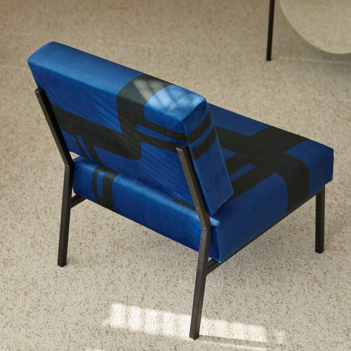 Tikamoon Blauwe Franse fauteuil - Blauw - vtwonen shop