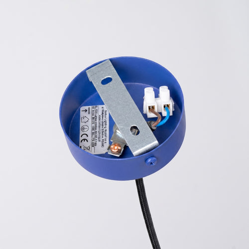 Sollux Lighting Hanglamp ARCHE 1 ultramarijn - 8x8x120cm
