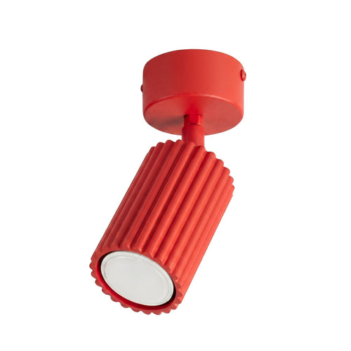 Sollux Lighting Plafondlamp KARBON 1 rood - 7x7x18cm