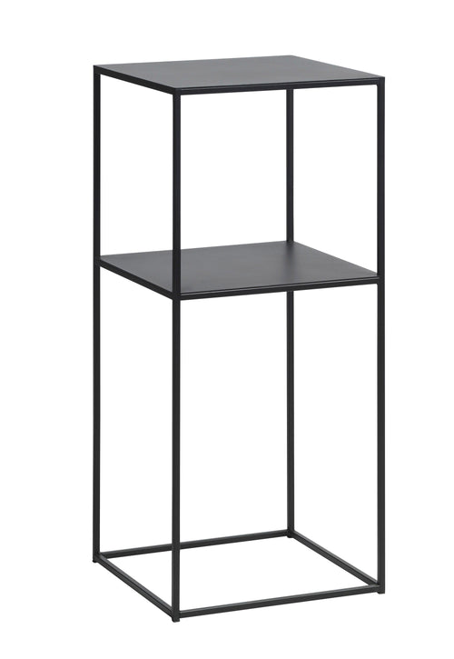 BRAM Bijzettafel Basha - 80 x 35 cm - Zwart