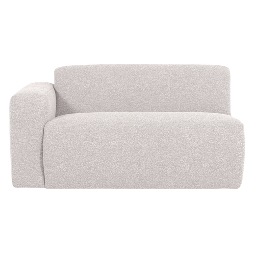 WOOOD 1,5-zits bank arm links Mojo Base - Bouclé - Ecru - 74x145x97