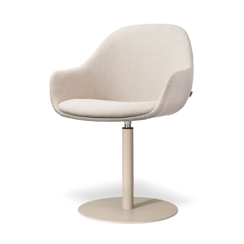 Nolon Niva-Mae tulp eetkamerstoel beige - beige onderstel