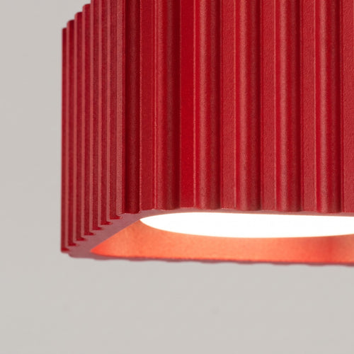 Sollux Lighting Plafondlamp RIFF 1 rood Gx53 - 10x10x6cm