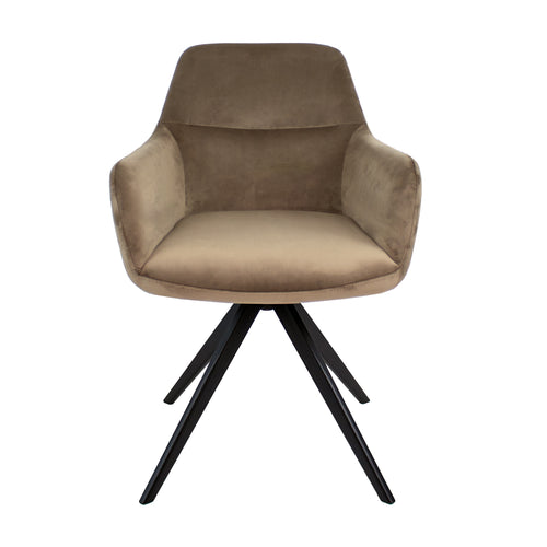 Kick draaistoel Tom - Taupe - vtwonen shop