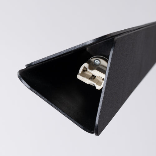 Sollux Lighting Hanglamp PRYSM 3P zwart - 19,5x19,5x120cm