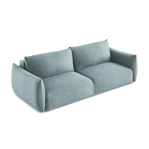 LaMiaSofa 3-zits slaapbank Savona - textuurstof - jeans - 230x105x90