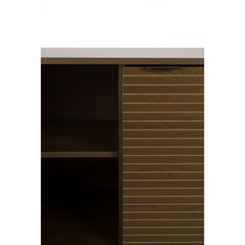 Housecraft Living Flux Dressoir Hoog Gerookt Eiken - Bruin