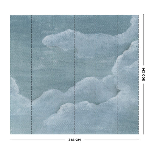 vtwonen Fotobehang - Cloud - 300x318cm - vtwonen shop