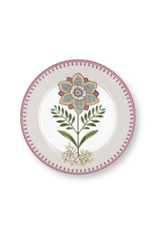 Pip Studio - Borden - Lily & Lotus - Off White - 21 cm - Set van 6