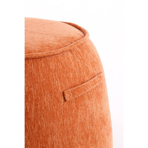 Light & Living poef Sibiu - oranje - Ø50cm - vtwonen shop