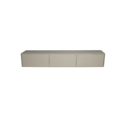 StarFurn Zwevend Tv-meubel Vision - Zandkleur Hout - 160x35x30cm