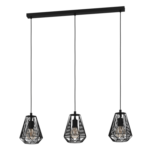 EGLO hanglamp Stype - e27 - 96 cm - zwart - vtwonen shop