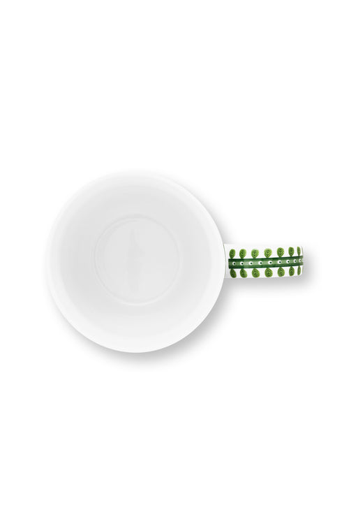 Pip Studio - XL Mokken - Lily & Lotus - Moon Delight - Lichtgroen - Set van 6