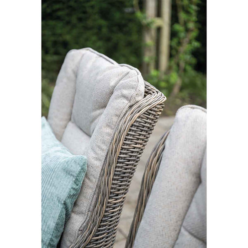 Garden Impressions loungestoel Marbella havanna sand incl voetenbank