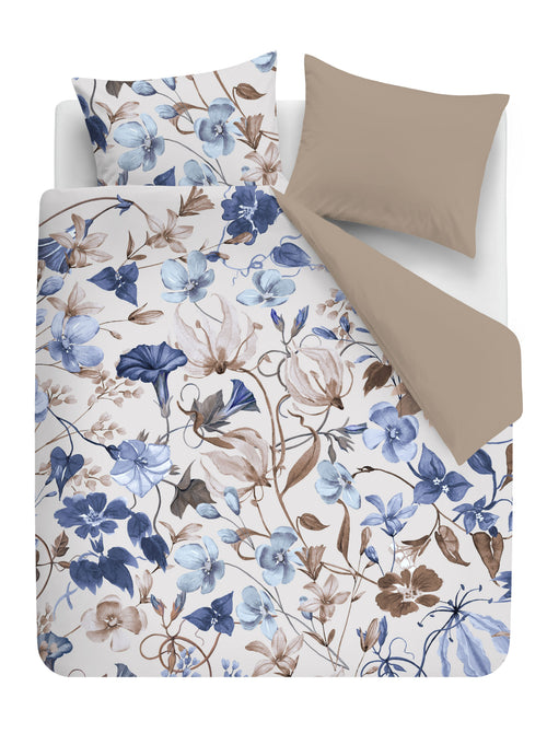 Beddinghouse Dekbedovertrek Louise - 200 x 200/220 cm - Blauw