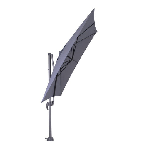Hawaii parasol S - 250x250 cm - carbon black - donker grijs