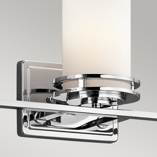 Elstead Hendrik - 3 Lichts Badkamer Wandlamp Gepolijst Chroom IP44, G9