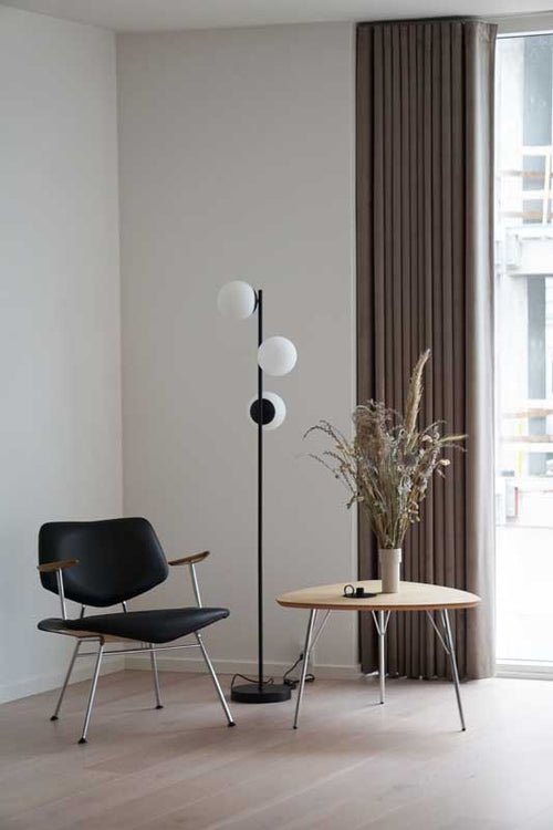 Nordlux Lilly Vloerlamp - 3-lichts E14 - Zwart