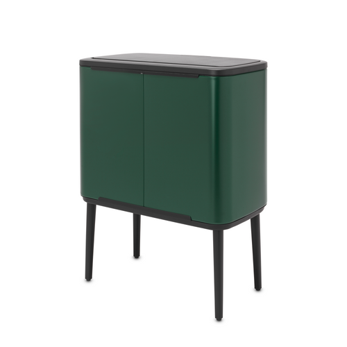 Brabantia Bo Touch Bin, met 3 binnenemmers, 3 x 11 liter - Pine Green