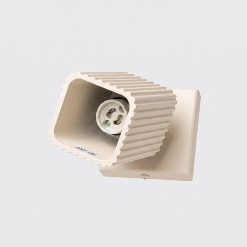 Sollux Lighting Wandlamp RAYO beige met schakelaar - 8x16x16cm