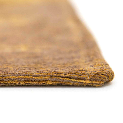 Louis De Poortere vloerkleed Rialto Gold - geel - 80x150cm - vtwonen shop