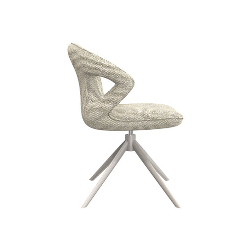 LABEL51 Eetkamerstoel Zurich - Naturel Bouclé