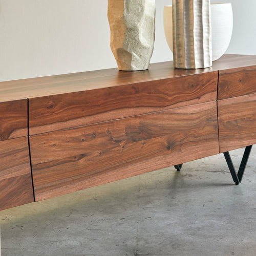 Tikamoon Massief palissander tv-meubel 175 cm - Bruin - vtwonen shop