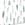 ESTAhome behang veren turquoise en mat wit - 53 cm x 10.05 m - 138895