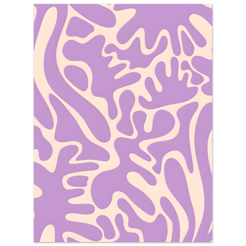 Artfulprints  Matisse – Purple flora   poster 30x40 cm