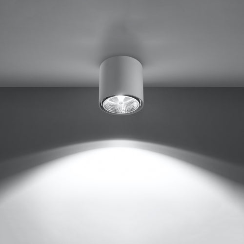 Sollux Lighting Plafondlamp TIUBE wit - 12x12x11cm