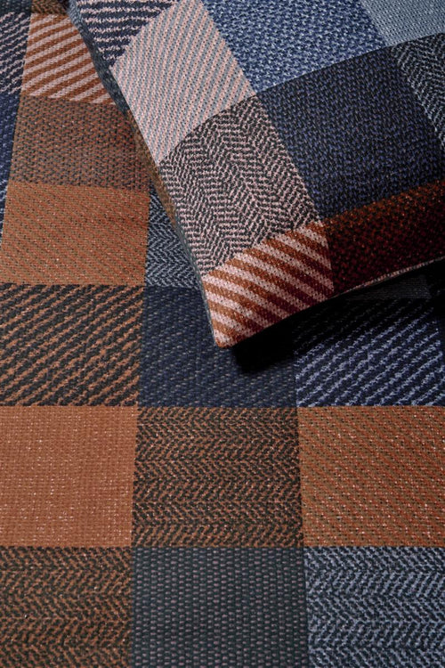 Beddinghouse Beckett dekbedovertrek - Tweepersoons - 200x200/220 cm - Blauw - vtwonen shop