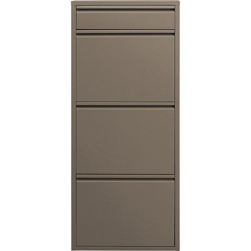 Kare Design Schoenenkast Caruso taupe 3+1 laden
