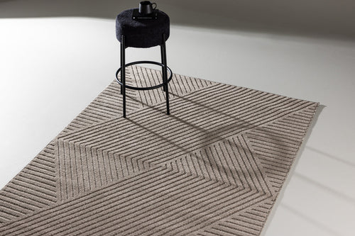 Rebellenclub Vloerkleed Monti - bruin - 290 x 200 cm