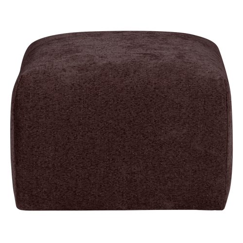 WOOOD hocker slub Umina - Chenille - Bordeauxrood