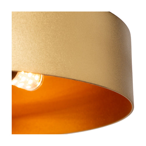 Atmooz tafellamp Euphoria - goud - Ø 25 x H 41 cm - G9