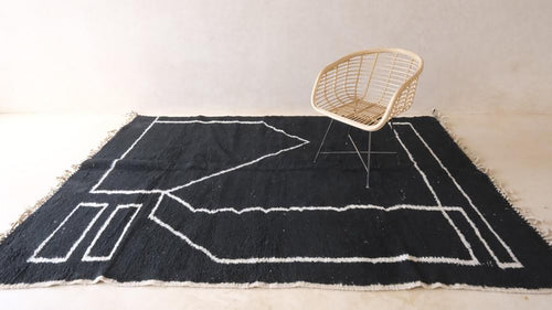 AFK Living vloerkleed Berber - handgemaakt - Wol - 140 x 200 cm