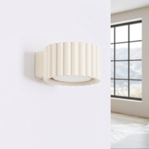 Sollux Lighting Wandlamp AURA beige Gx53 - 10x12x6cm