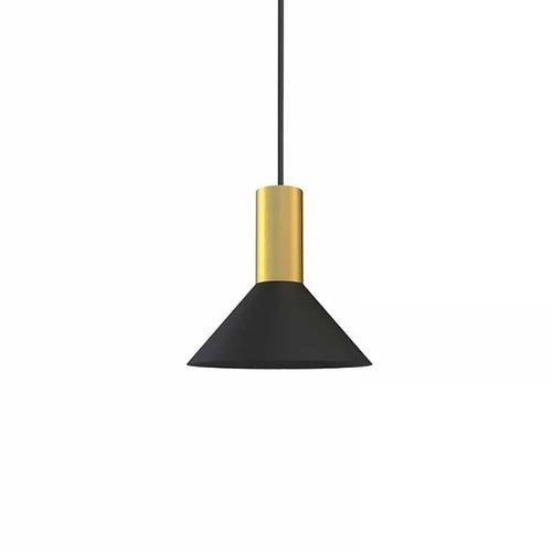 Nowodvorski hanglamp Hermanos - 5 lichts - 132  x 130   cm - zwart - goud - vtwonen shop