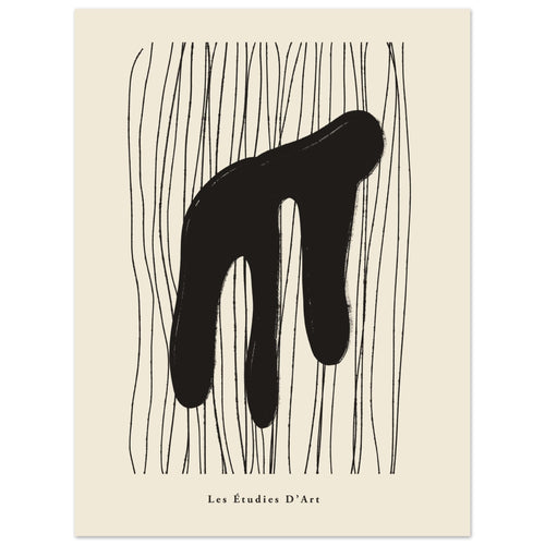 Artfulprints  Abstract - Les étudies d'art   poster 30x40 cm