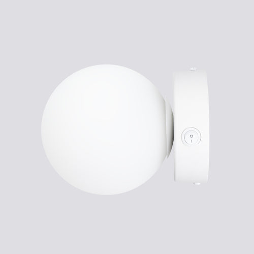 Sollux Lighting Wandlamp YOLI 1 wit - 12x14x12cm