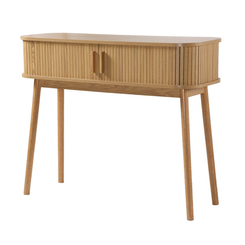 Calicosy - ERNEST Design haltafel - Licht hout - 35x100x80,5 cm