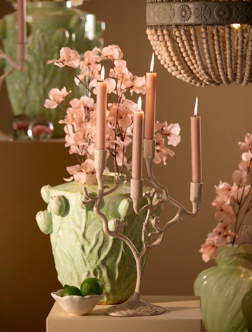 Light & Living kandelaar JARDIA - 35x14x47cm - wit - vtwonen shop