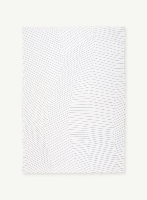 Jules Flipo vloerkleed 9172 White Grey - Wit - 240 x 340 cm