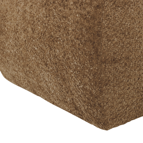WOOOD poef Mojo Base - Wollig - Honinggeel - 45x84x64