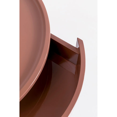 Kare Design Bijzettafel Lolly Ø45cm mokka