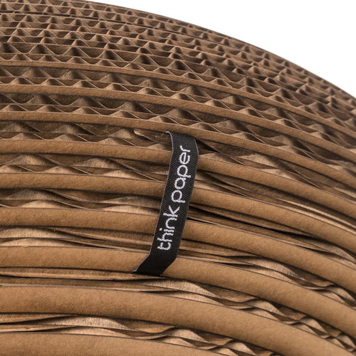 Think Paper hanglamp Dandy - 1 lichts - 44  x 200   cm - bruin - vtwonen shop