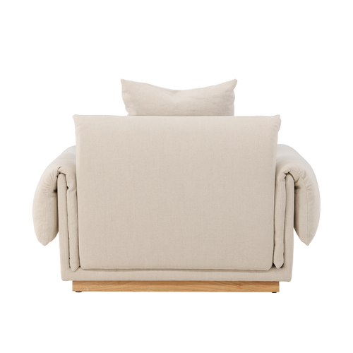 Nest living Rikki Gestoffeerde Fauteuil Beige