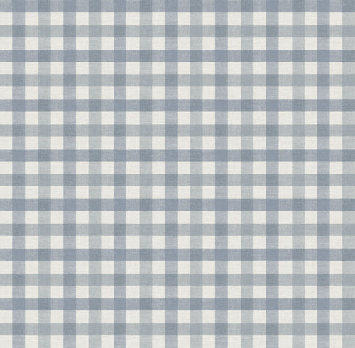 Sanders & Sanders behang ruitjes blauw - 53 cm x 10 m - 641026