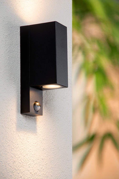 Lucide wandspot ZARO - 2xGU10 (MR16) - Zwart