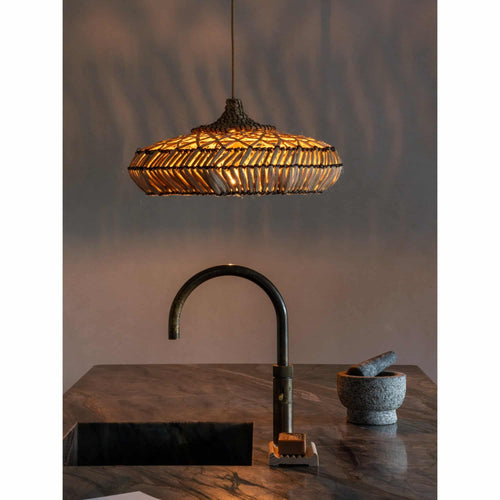 GOOD&MOJO hanglamp Rinjani - naturel - Ø50cm